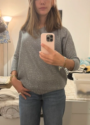 Pull en maille/laine à paillettes formul, marque: Fórmula Joven, état: Très bon état, taille: XL / 42 / 14, 4,50 €, 5,43 € Protection acheteurs incluse