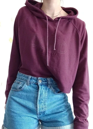 Petit pull crop bordeau, brand: Athletics, condizioni: Discrete, taglia: M / IT 42 / EU 38, €1.00, €1.75 include la Protezione acquisti