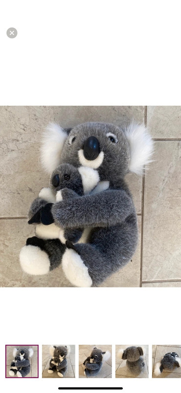 Aussie Bush Toys Sydney Australia Koala Baby Plush Vinted