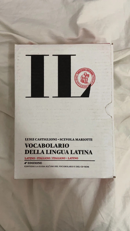 Il vocabolario della lingua latina. Latino-italiano, italiano-latino-Guida  all'uso