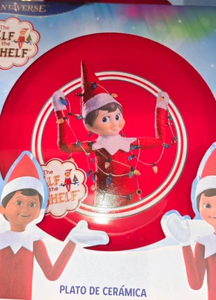 Plato rojo elfo elf on the shelf, brand: Elf On The Shelf, condizioni: Nuovo con cartellino, taglia: Taglia unica, €6.00, €7.00 include la Protezione acquisti