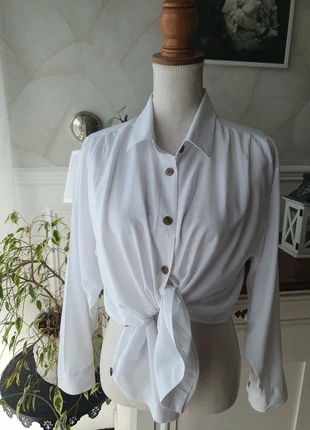 Longue chemise vintage, viscose, boutons metal, marque: Vintage, état: Très bon état, taille: L / 40 / 12, 14,00 €, 15,40 € Protection acheteurs (Pro) incluse