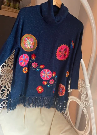 🌸magnifique pull, marque: Desigual, état: Très bon état, taille: M / 38 / 10, 18,00 €, 19,60 € Protection acheteurs incluse