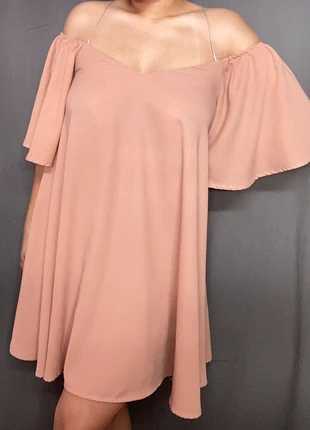 Robe fuide terracotta Boohoo , marque: Boohoo, état: Neuf sans étiquette, taille: S / 36 / 8, 7,00 €, 8,05 € Protection acheteurs incluse