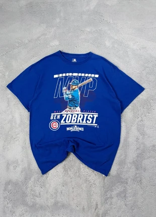 T-shirt MLB Chicago Cubs Ben Zobrist World Series MVP 2016 - Taille L, brand: MLB, condition: Very good, size: L, €12.00, €13.30 includes Buyer Protection