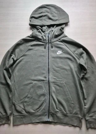 Sweat à capuche zippé Nike kaki - Taille M, marca: Nike, estado: Muito bom, tamanho: M, €9.90, €11.10 inclui Proteção do Comprador