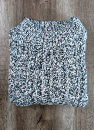 Pull torsadé chiné multicolore Tommy Hilfiger logo manche taille XS, brand: Tommy Hilfiger, condizioni: Ottime, taglia: XS / IT 38 / EU 34, €25.00, €26.95 include la Protezione acquisti