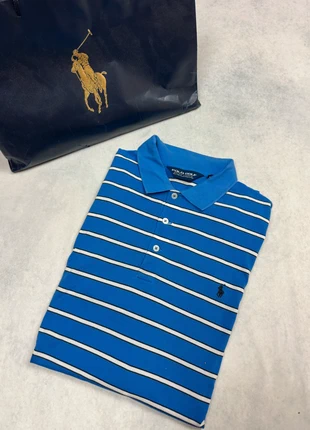 Polo homme Ralph Lauren marinière bleu/blanc taille L 100 % Cotton, marke: Ralph Lauren, zustand: Sehr gut, größe: L, 11,99 €, 13,29 € inklusive Vinted-Käuferschutz