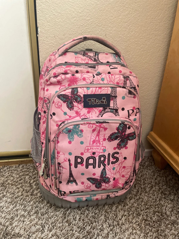 Pink Tilami rolling backpack! 1