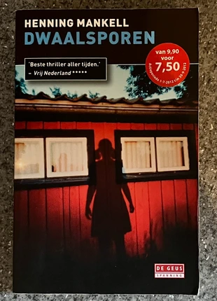 Henning Mankell ~ Dwaalspoor, staat: Heel goed, € 4,00, € 4,90 inclusief Kopersbescherming