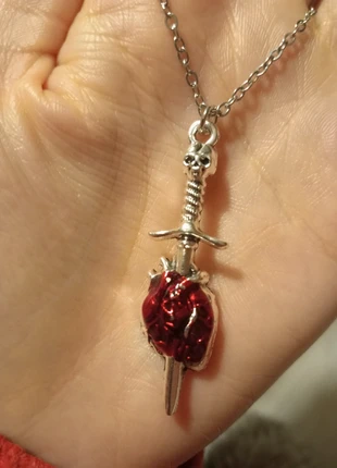 Goth style necklace, condition: New without tags, £4.50, £5.43 includes Buyer Protection