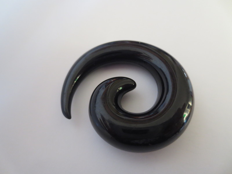 Ecarteur/strecheur spriral noir 8mm FDPC