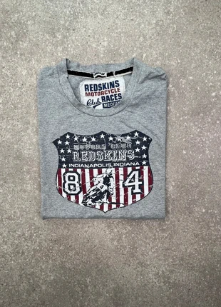 🎉 T-shirt gris Redskins avec logo Indianapolis taille M 🎉, marke: Redskins, zustand: Sehr gut, größe: M, 4,00 €, 4,90 € inklusive Vinted-Käuferschutz