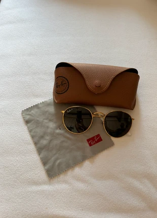Rayban Round Metal polarisé, marke: Ray-Ban, zustand: Sehr gut, 120,00 €, 126,70 € inklusive Vinted-Käuferschutz