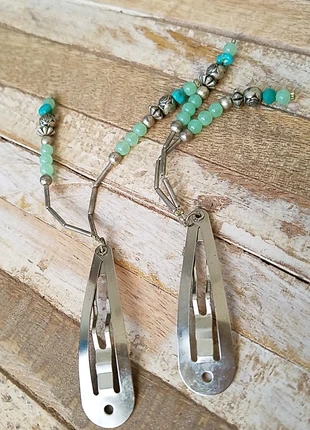 Lot de 2 barrettes avec perles, estado: Muy bueno, 1,00 €, 1,75 € Protección al comprador incluida