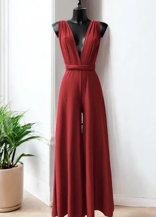 Combinaison bordeaux taille S, marque: Boutique Parisienne, état: Très bon état, taille: S / 36 / 8, 29,00 €, 31,15 € Protection acheteurs (Pro) incluse