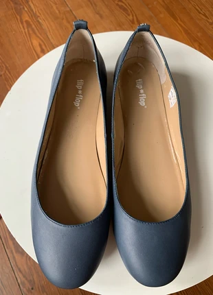 Flip*Flop Vollleder Ballerinas, Taubenblau, Gr 39, marque: flip*flop, état: Très bon état, taille: 39, 12,00 €, 13,30 € Protection acheteurs incluse
