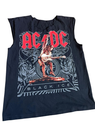 ACDC custom shirt débardeur, marca: Vintage Dressing, estado: Muito bom, tamanho: L / 40 / 12, €6.00, €7.00 inclui Proteção do Comprador