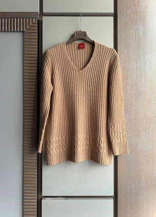 Maglione in lana merino 50% color beige /cammello - Taglia XL/2XL, marque: Merino, état: Très bon état, taille: XL / 42 / 14, 15,90 €, 17,40 € Protection acheteurs incluse