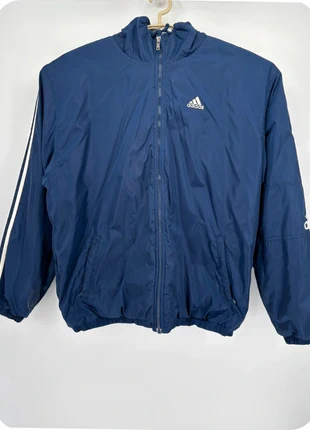 Veste imperméable Adidas Bleu Marine Homme taille L SKU378, marque: adidas, état: Bon état, taille: L, 25,00 €, 26,95 € Protection acheteurs (Pro) incluse