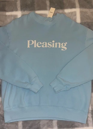 Blue & White Harry Styles pleasing crewneck💙, brand: Pleasing, condition: New with tags, size: L / 40 / 12, €90.00, €95.20 includes Buyer Protection