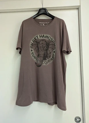 T-shirt stampa con elefante a maniche corte, marke: H&M, zustand: Sehr gut, größe: XL, 3,00 €, 3,85 € inklusive Vinted-Käuferschutz