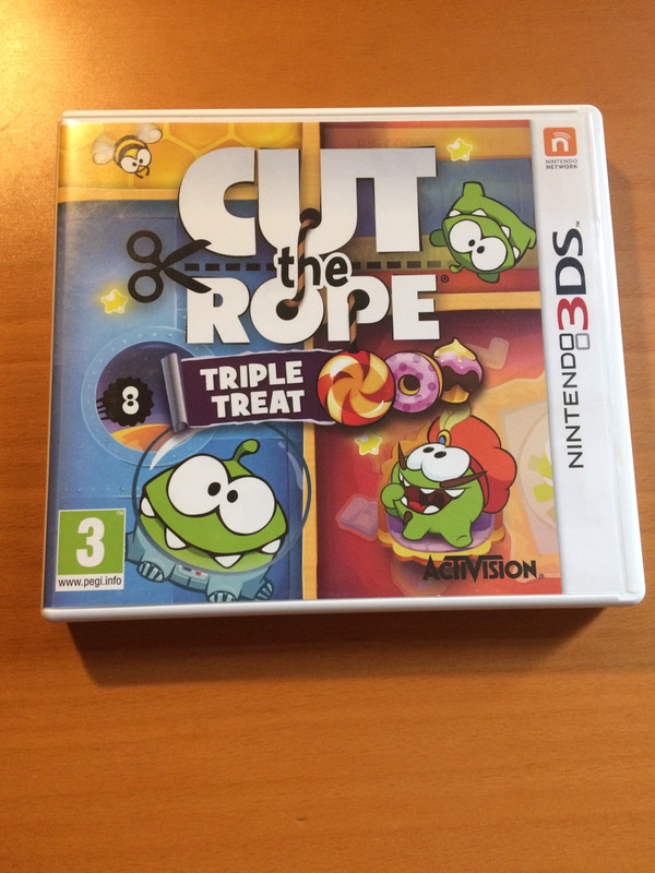  Cut The Rope: Triple Treat - Nintendo 3DS : Activision Inc:  Video Games