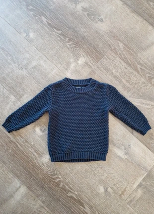 Donkerblauwe trui, marca: BABY Blue, estado: Muy bueno, tamaño: 9-12 meses / 74 cm, 3,00 €, 3,85 € Protección al comprador incluida