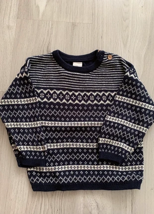 Jacquard Pullover H&M Gr.74 , marque: H&M, état: Très bon état, taille: 9-12 mois / 74 cm, 5,90 €, 6,90 € Protection acheteurs incluse