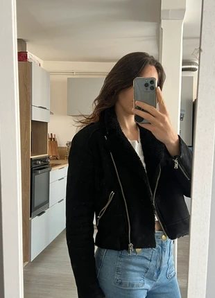 Veste Zara noire, marca: Zara, estado: Muito bom, tamanho: S / 36 / 8, €13.00, €14.35 inclui Proteção do Comprador