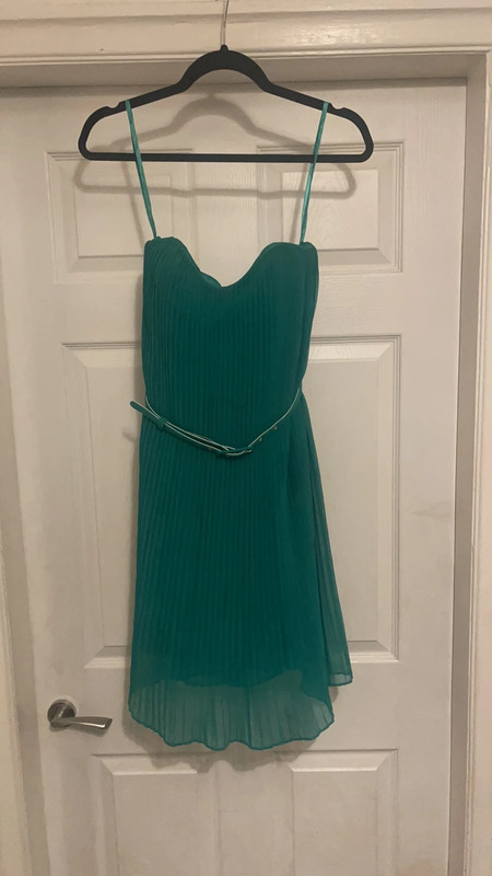 French connection green sales dress