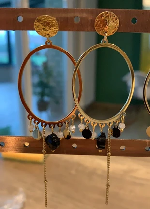 Boucles oreilles , brand: Satine, condizioni: Nuovo senza cartellino, €6.00, €7.00 include la Protezione acquisti