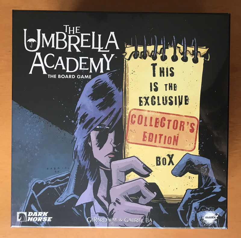 Umbrella Academy: The Board Game Collector's Edition Kickstarter Gamefound Gioco da tavolo Nuovo New 5