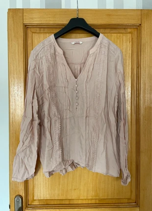 Blouse rose pale, merk: Camaïeu, staat: Heel goed, maat: XL / 42 / 14, € 5,00, € 5,95 inclusief Kopersbescherming
