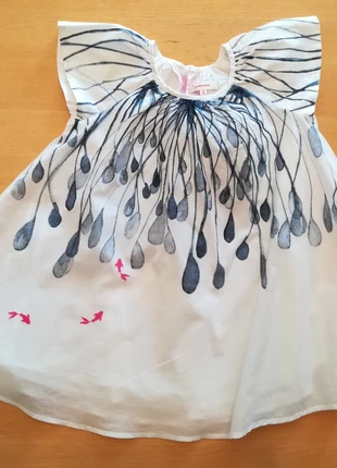 Robe été Catimini 4 ans, merk: Catimini, staat: Heel goed, maat: 4 jaar / 104 cm, € 12,00, € 13,30 inclusief Kopersbescherming