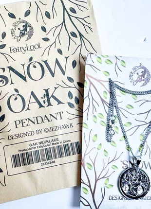 Fairyloot Snow Oak Pendant Black Witch Chronicles, brand: FairyLoot, condition: New with tags, £3.00, £3.85 includes Buyer Protection