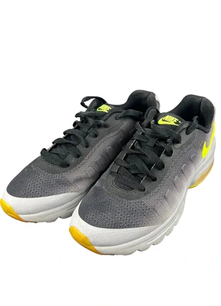 Grey & Yellow Nike Air Max Invigor GS “Wolf Grey Volt” Trainers, brand: Nike Air, condition: Good, size: 5, £22.00, £23.80 includes Buyer Protection Pro