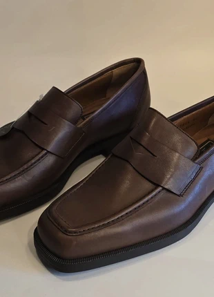 Low-Tide luxe Italiaanse heren loafers, bruin leer maat EU 44, merk: low tide, staat: Nieuw met prijskaartje, maat: 44, € 59,00, € 62,65 inclusief Kopersbescherming
