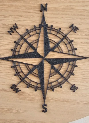 Wall art Rose des vents, marque: RECREAJU, état: Neuf sans étiquette, 9,90 €, 11,10 € Protection acheteurs (Pro) incluse