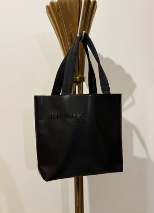 Prada vintage 2000s archive femmes vinyl bag y2k emo dark, brand: Prada, condizioni: Ottime, €120.00, €126.70 include la Protezione acquisti