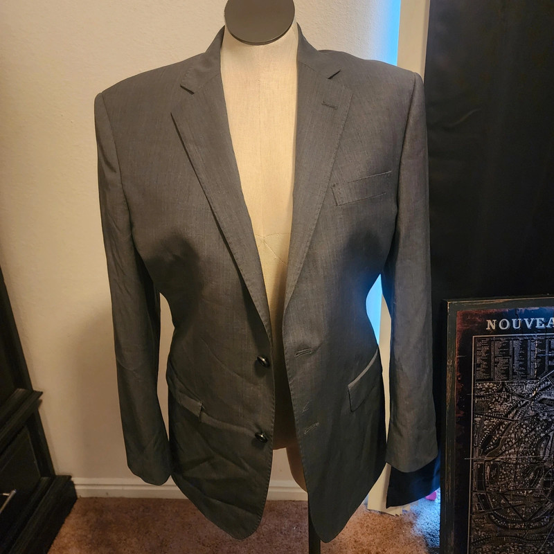 Brooks Brother Men's Suit Grey Jacket 1