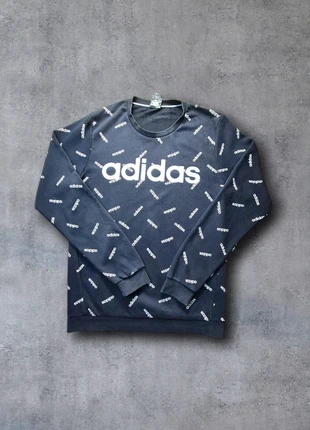 Pull crewneck Adidas - Taille M - Noir - Imprimé logo - Vintage, marca: adidas, estado: Muito bom, tamanho: M, €14.00, €15.40 inclui Proteção do Comprador