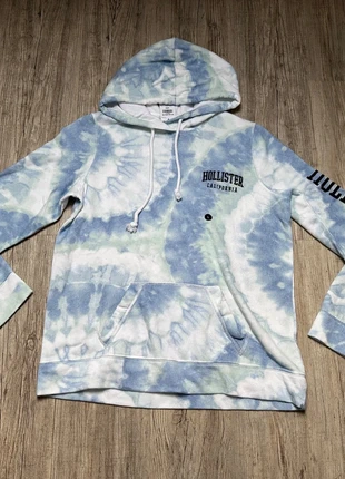 Hollister / Größe L / Hoodie / Kapuzenpullover / Batik, marque: Hollister, état: Neuf avec étiquette, taille: L / 40 / 12, 55,00 €, 58,45 € Protection acheteurs incluse
