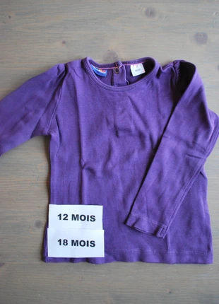 Tee-shirt bébé, manches longues, 12 mois, Lupilu, brand: Lupilu, condition: Satisfactory, size: 9-12 months / 74 cm, €1.50, €2.28 includes Buyer Protection