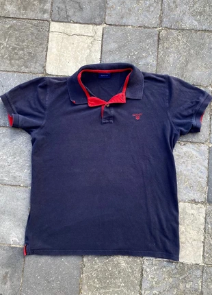Polo Vintage Gant logo brodée Bleu et Rouge - S, marca: GANT, estado: Muy bueno, tamaño: S, 10,00 €, 11,20 € Protección al comprador incluida
