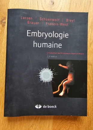 Embryologie humaine Larsen, zustand: Sehr gut, 30,00 €, 32,20 € inklusive Vinted-Käuferschutz