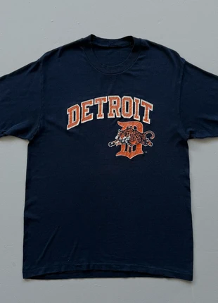 Navy Detroit Tigers American Sports Vintage 80s T-shirt - Medium, brand: American Vintage, condition: Good, size: M, £25.00, £26.95 includes Buyer Protection Pro