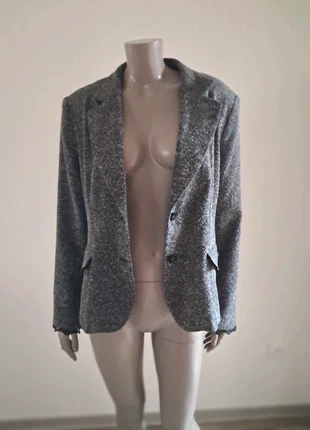 🧥 Veste Casa Blanca tweed gris chiné dentelle noire taille 44 – chic élégant automne hiver 2025, brand: Casablanca, condition: Very good, size: XXL / 44 / 16, €39.35, €42.02 includes Buyer Protection