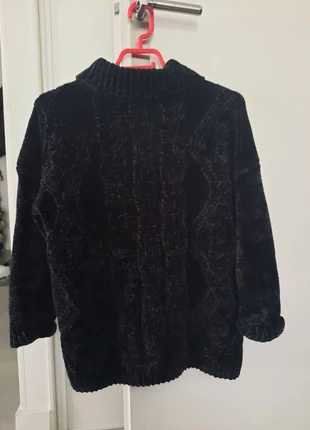 Pull en velours noir, brand: Anna Karel, condition: Very good, size: M / 38 / 10, €5.00, €5.95 includes Buyer Protection