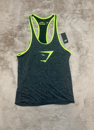 Gymshark 2016 OG Singlet / Grey Neon Green / S / David Laid #1261, marque: Gymshark, état: Très bon état, taille: S, 59,50 €, 63,18 € Protection acheteurs (Pro) incluse